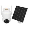 2K Solar Security Cameras AI Motion Detection Color Night Vision 360 Deg View 2 Way Talk IP66 Water