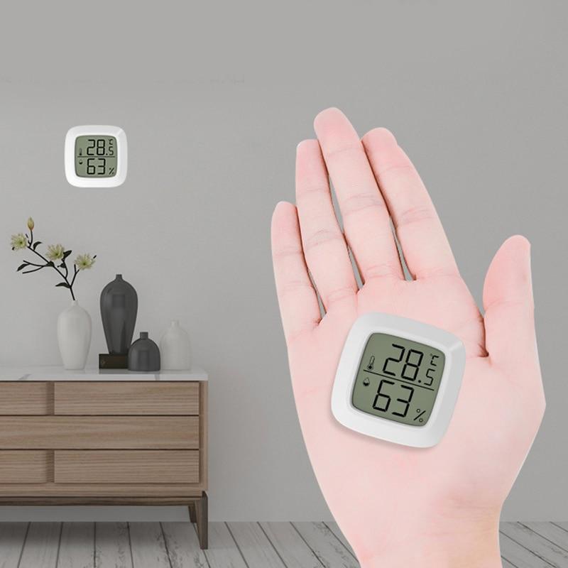 1шт мини ЖК-цифровой термометр гигрометр комнатный измеритель температуры и влажности датчик измеритель домашний термометр