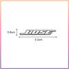 Bose Значок с логотипом-буквой алюминиевый 3D наклейки для автомобильной аудиосистемы Для bmw Dacia Alfa Romeo Lada Skoda Hyundai Infiniti Volvo Jaguar