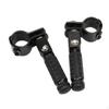 Motorcycle Footrests Accessories Foldable 8mm Pegs Pedal Board Attachment Easy Installation Sturdy