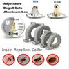 Spring and Summer Cats and Dogs Anti-flea Lice Adjustable Pet Silicone Insect Repellent Collar (aluminum Boxed)