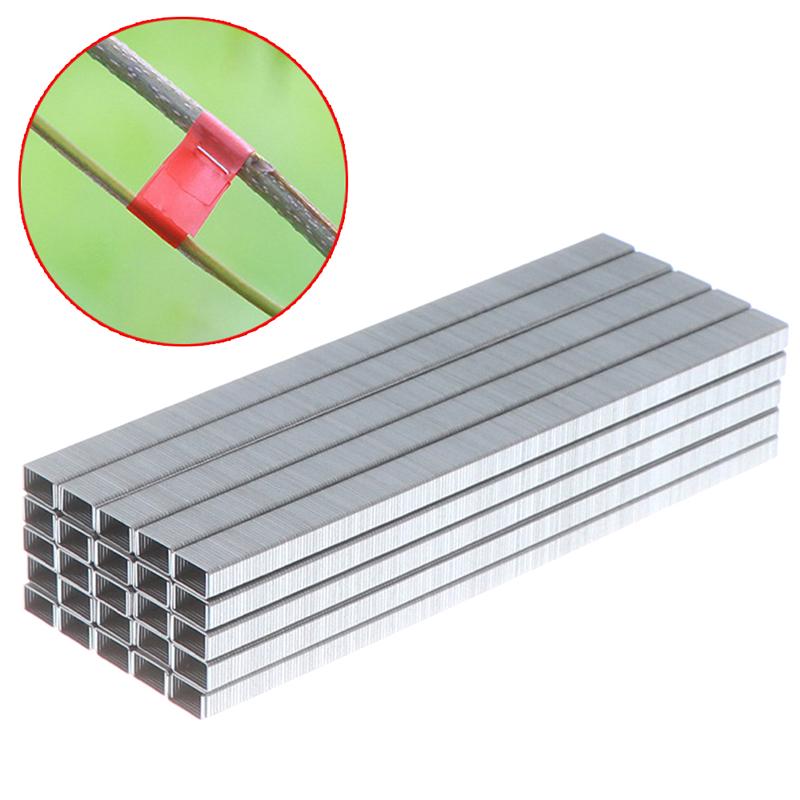 10000Pcs Garden Plant Branch Tapetool Binding Tying Machine Tapener Staples Pins