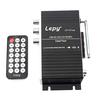 LEPY 2ch Compact Audio Card Remote Control Bluetooth Output 20W 20W Stereo Adapter Усилитель, USB/SD воспроизведение, в комплекте, совместим, + Hi-Fi