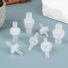 1/5Pcs Pagoda Inline One-Way Valve One Way Non-Return Fluid Stopper New Plastic Check Valve