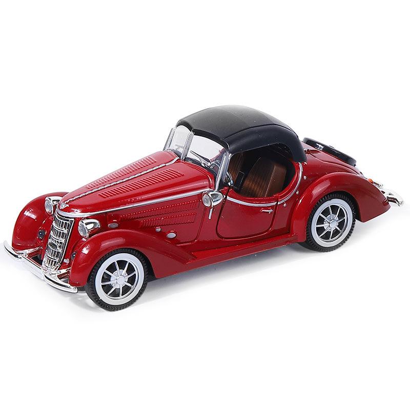 1:32 Vehicle Model Super Classic Pull Back Toy Car Education Collection Open Door Car Model Gift Gift Car