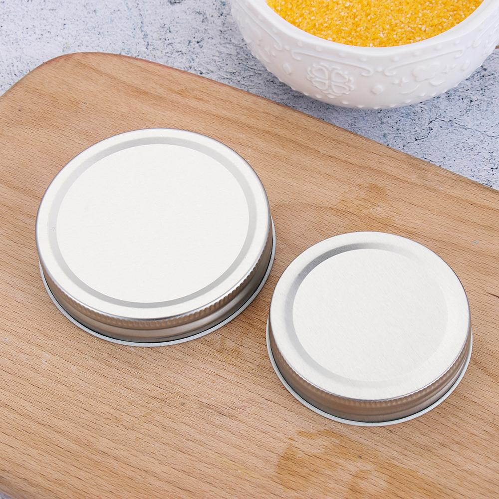 Упаковка из 10 герметичных крышек для консервирования из жести с широким горлом, крышки для банок, крышка для банки Мейсона для хранения продуктов