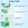 Предохранители Jcase для различных грузовиков, автомобилей, внедорожников. Легкая установка. Набор предохранителей Jcase прямоугольной формы. 20А 30А 40А 50А 60А 80А