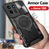 Armor Funda для Honor X8B Чехол Сдвижная крышка для камеры Магнитное кольцо-подставка Чехол для Honor X8B LLY-LX1, LLY-LX2, LLY-LX3 Capa