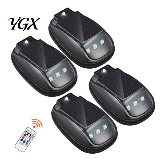 Vehicle Safety Light Solar Roof Strobe with Remote Control Waterproof Wireless LED Warning Smart Sensor for Trucks Cars Motorcycles Operated