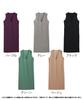 LIUZHONGQIN Women's Long Dress, Jumper Skirt, Overall Skirt, Double-Neck, Available In 5 Stylish Solid Colors (Duck Gray, Size M)