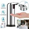 Stainless Steel Household Office  Handsfree Automatic IR Sensor Touchless Soap Liquid Dispenser