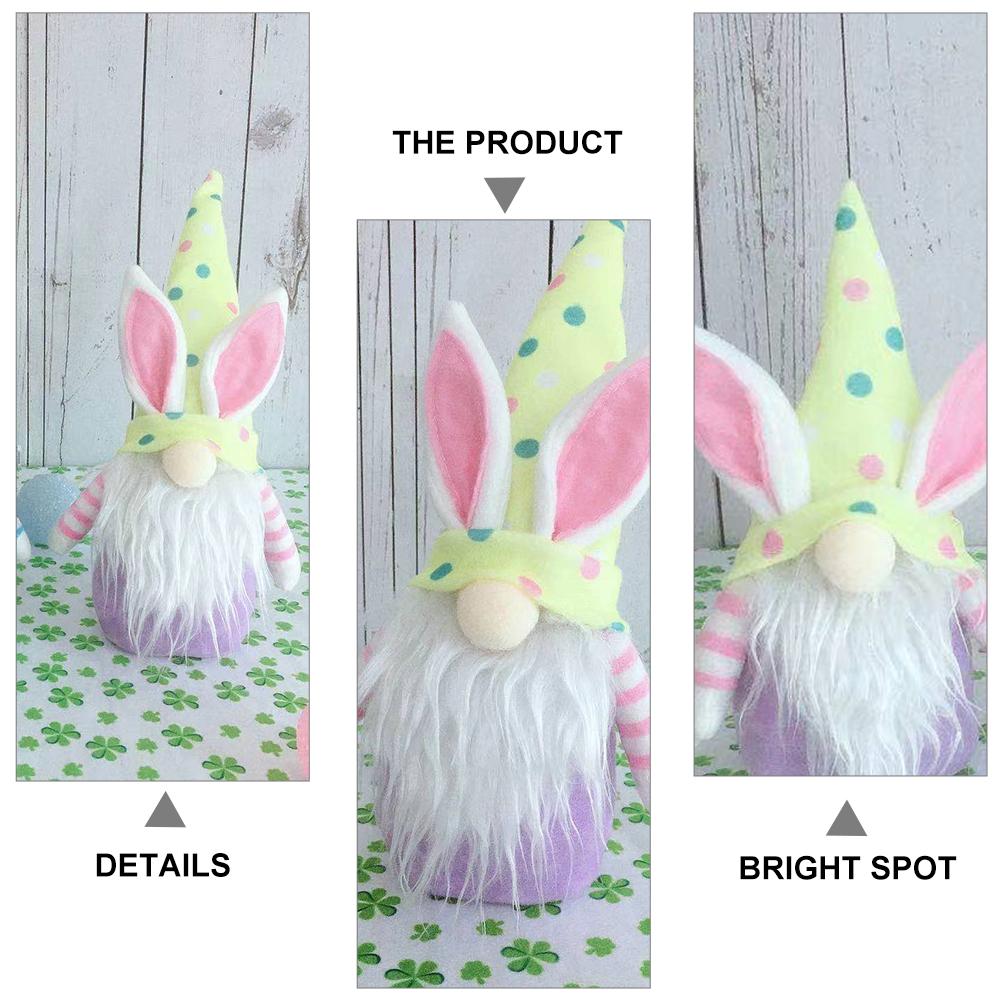 Easter Gnome Funny Gnome Ornament Adorable Beard Adornment