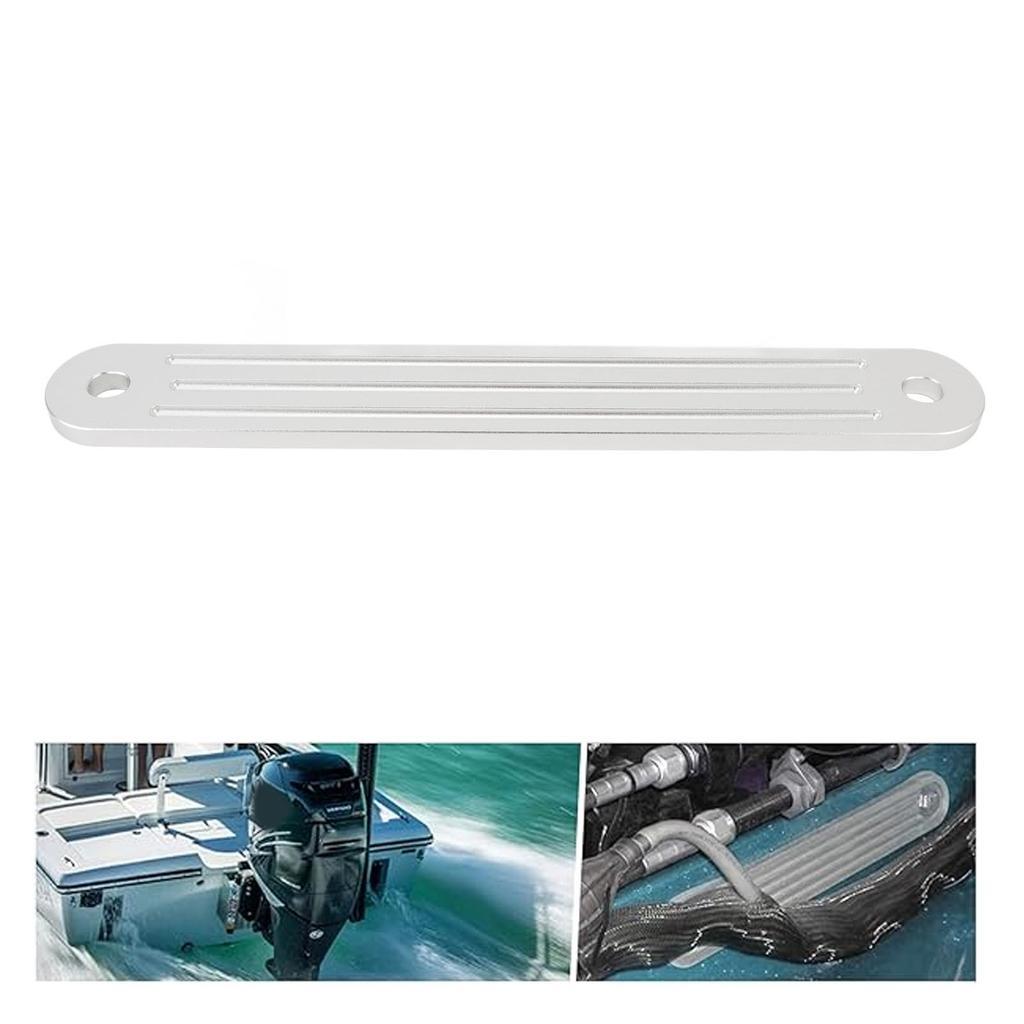 Transom Support Plate for Marine Top Bolt Holes 3001.8067 Aluminum 15x2 Inches Distribute Engine Bol