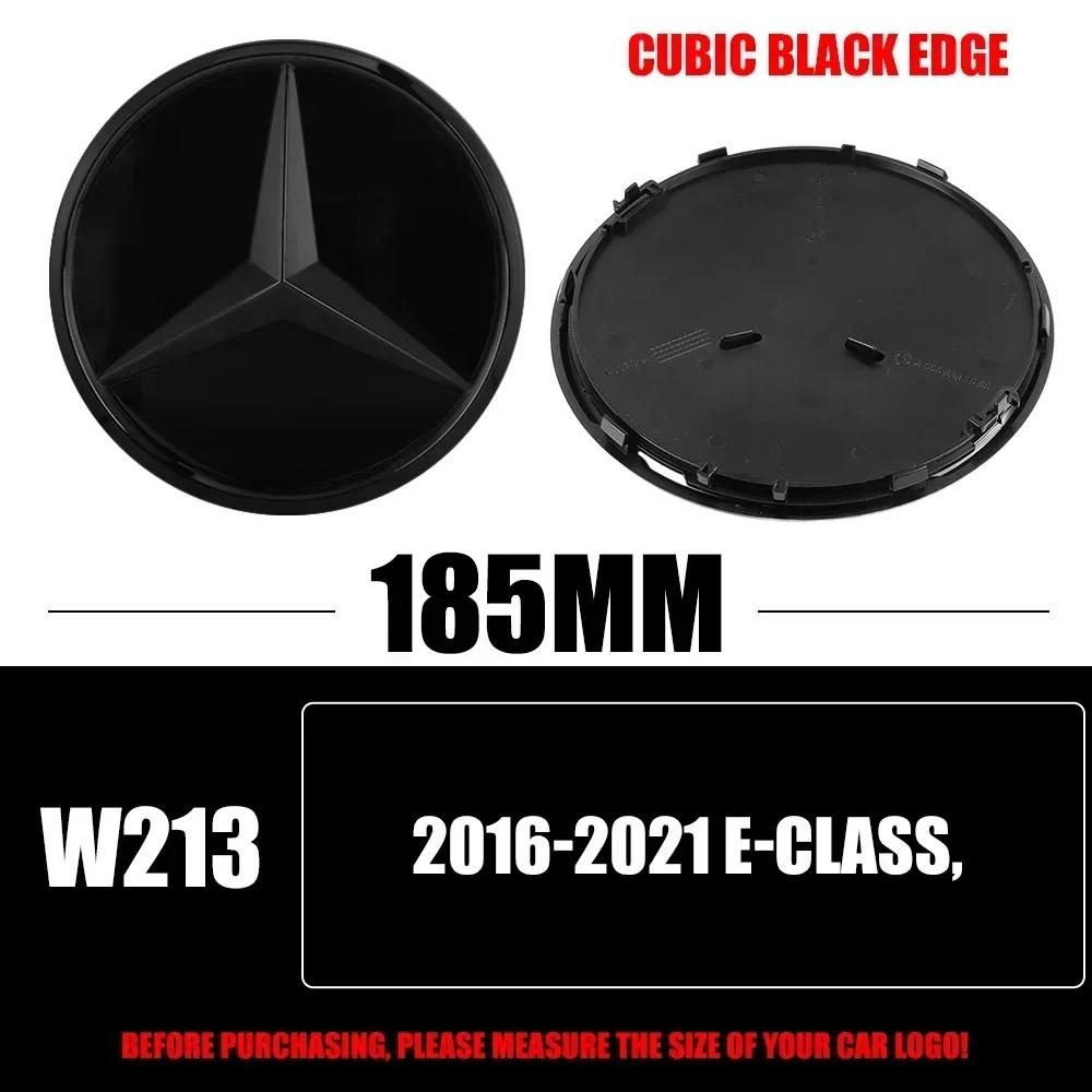 3D 185MM 205MM Front Grille Star Logo Emblem Badge Auto Accessories For Mercedes-Benz C/B/E Class W206 W253 W213 GLC GLE BE1