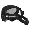 Large Dog Sunglasses UV Protection Windproof Anti Fog Adjustable Dog Goggles for Outdoor Dogs Eye Safety Grey