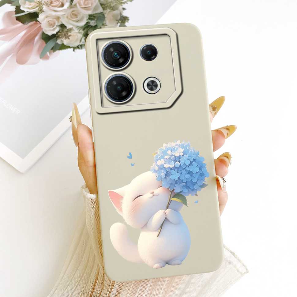 Чехол для Infinix GT 10 Pro 5G X6739, модный, разноцветные цветы, полностью мягкий силиконовый чехол для чехлов телефона Infinix GT 10Pro 10 pro 5G