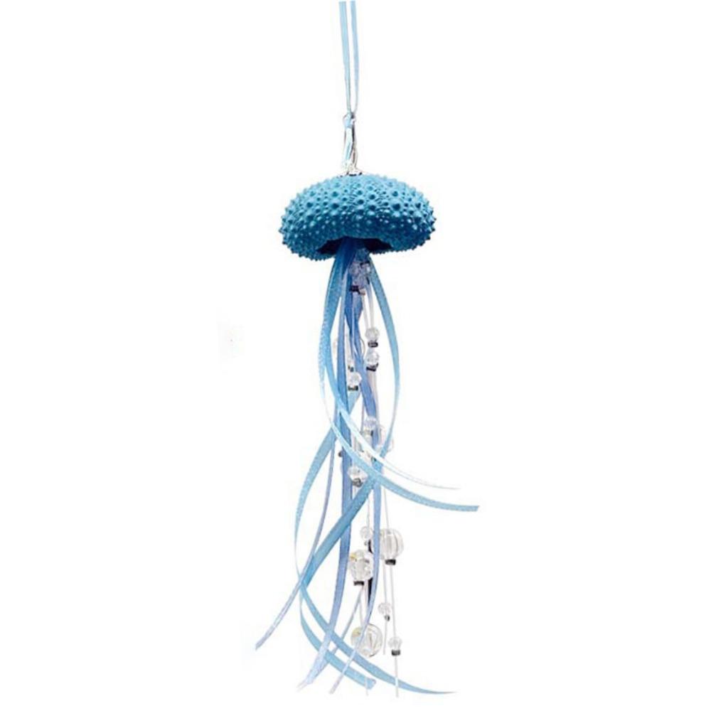 Exquisite Jellyfish Prism Pendant DIY Sunlight Capture Collector Sea Shell Wind Chimes Wedding
