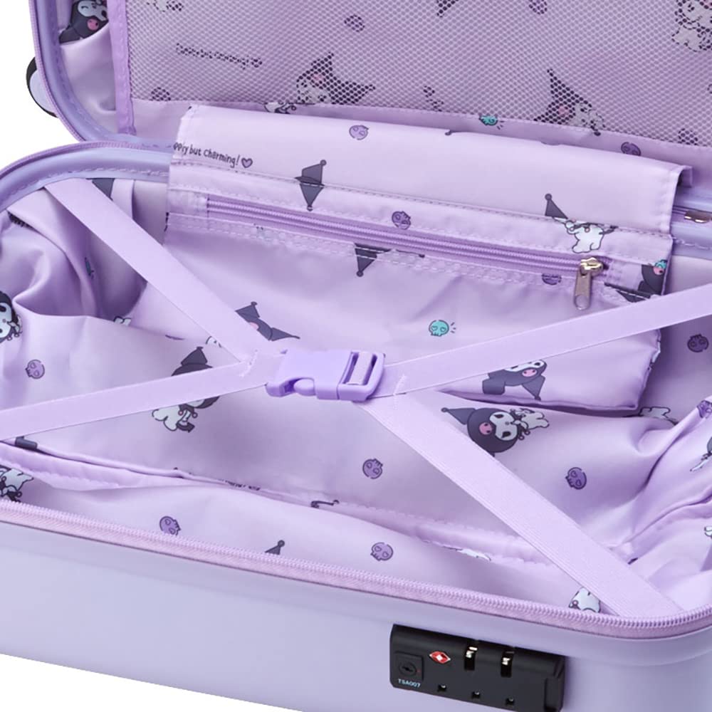 Сумка-переноска Sanrio Kuromi Kuromi Character 34 x 22 x 53 см 417068 Путешествия Возвращение домой Обон и новогодние вылазки Куроми-тян Конец года