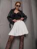 2025 Summer Y2K Ruffle Pleated Mini Skirt - Cross-Border European & American Trend