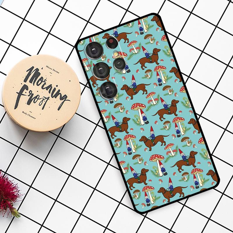 Чехол DACHSHUND для Samsung Galaxy S23 S21 S22 Ultra S8 S9 S10 Note 10 Plus Note 20 Ultra S20 FE