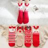 Women Socks Casual Winter Christmas Socks Cartoon Keep Warm Cute Lady Girls Sock Christmas Gift