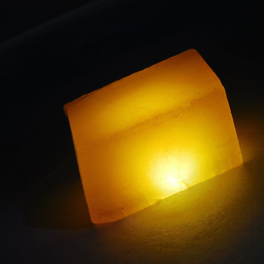 Natural 68 Ct CERTIFIED Sapphire Yellow Uncut Rough Loose Gemstone
