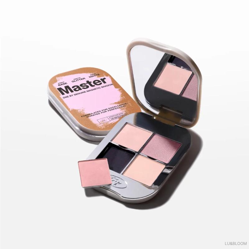 TooQ Одна 4-палетка магнитных теней для век от Genuine (+Бесплатный подарок)