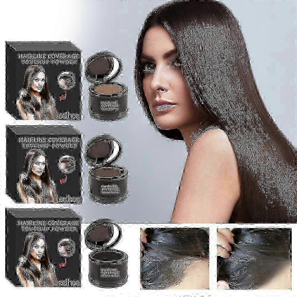 Eelhoe Waterproof Hair Line Powder Set Makeups Natural Fluffy Thin Hairline
