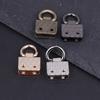 2Pcs Metal Bag Side Edge Hang Buckle Clip With D Rings For Diy Leather Craft Bag Strap Belt Handle Shoulder Crossbody Bag Parts