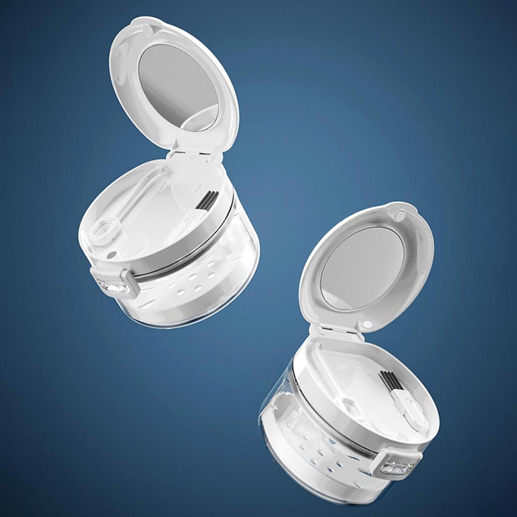 Портативный ортодонтический ретейнер, универсальный невидимый ящик для хранения брекетов, футляр для замачивания искусственных зубов, ванночка для зубных протезов