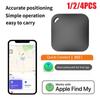 1/2/4PCS Smart Bluetooth GPS Tracker Works With Find My APP Anti Lose Reminder Device For Iphone MFI Rated Locator Wallet Finder