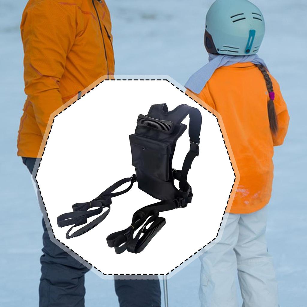 Kids Ski and Snowboard Harness Adjustable Strap Training Equipment with Leash for