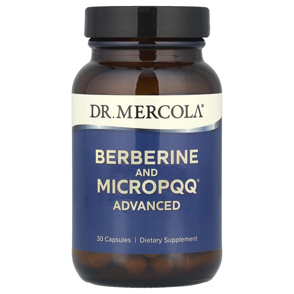 Dr. Mercola Berberine and Micropqq Advanced, 30 Capsules