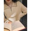 Women's Loose Knit Sweater with Zipper - New 2024 Autumn/Winter Stylish Long-Sleeve Top