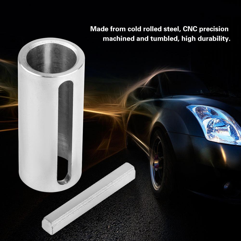 Crank Shaft Sve Adapter 3 / 4 to 1 Inch Hvy Duty Steel CNC NaMachined Step Key Included for Gas Engine Pulley Conversion Silver 2. Inches Lo
