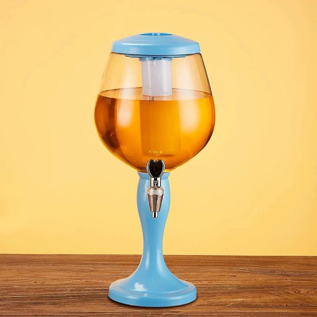 Hot sale 4L Commercial Light Emitting Diode Bar Water Dispenser Tower Automatic Beer Tower Party 3L Automatic Beer Water