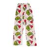 Women's Fashion Casual Christmas Printed Pants Plush Casual Pants
