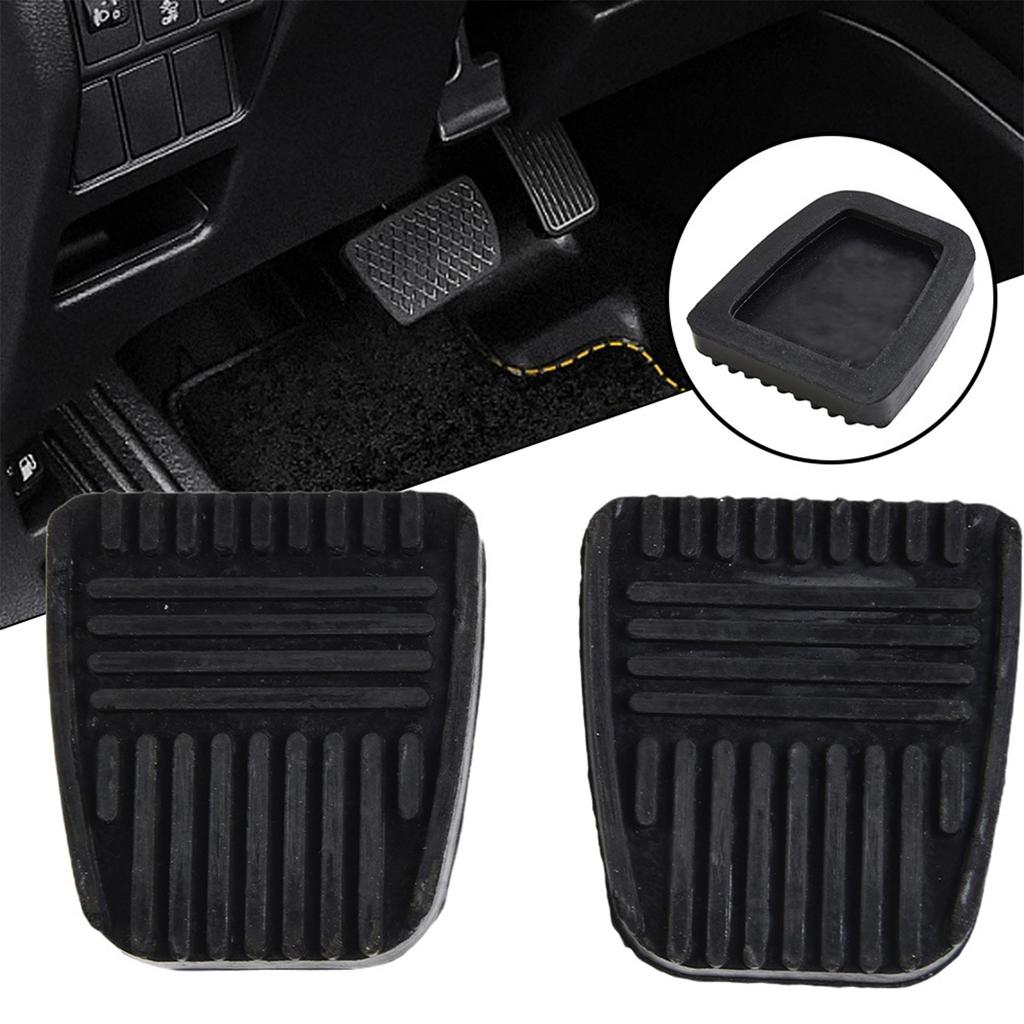 1 Pair Clutch Brake Pedal Rubber Pad Fit for 4Runner Camry Celica Paseo RAV4 31321-14020 Auto Brake Clutch Pedal Cover
