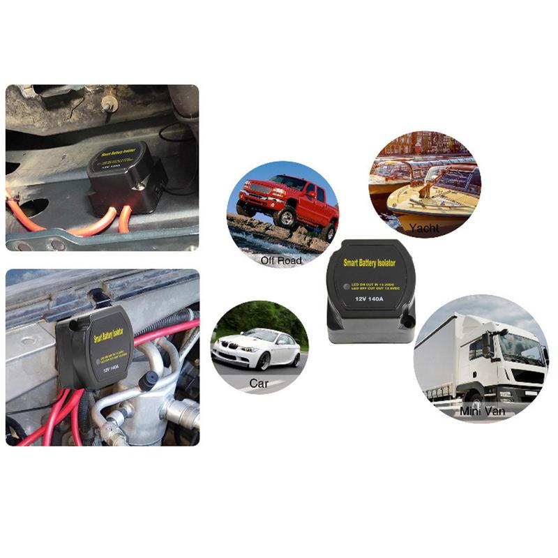 Умный двойной изолятор батареи Реле батареи Морской изолятор батареи Реле измерения напряжения Автоматическое зарядное реле Двойная батарея