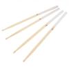 1 Pair 5A / 7A Drumsticks Wood Drum Sticks with Non-slip Rubber Handle Cover