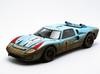 Shelby Collectibles Масштаб Ford GT40 Mark II Синий Грязный Ле-Ман 24 часа 1966 Ford GT 40 MKII Грязная версия 405 1/18 #1