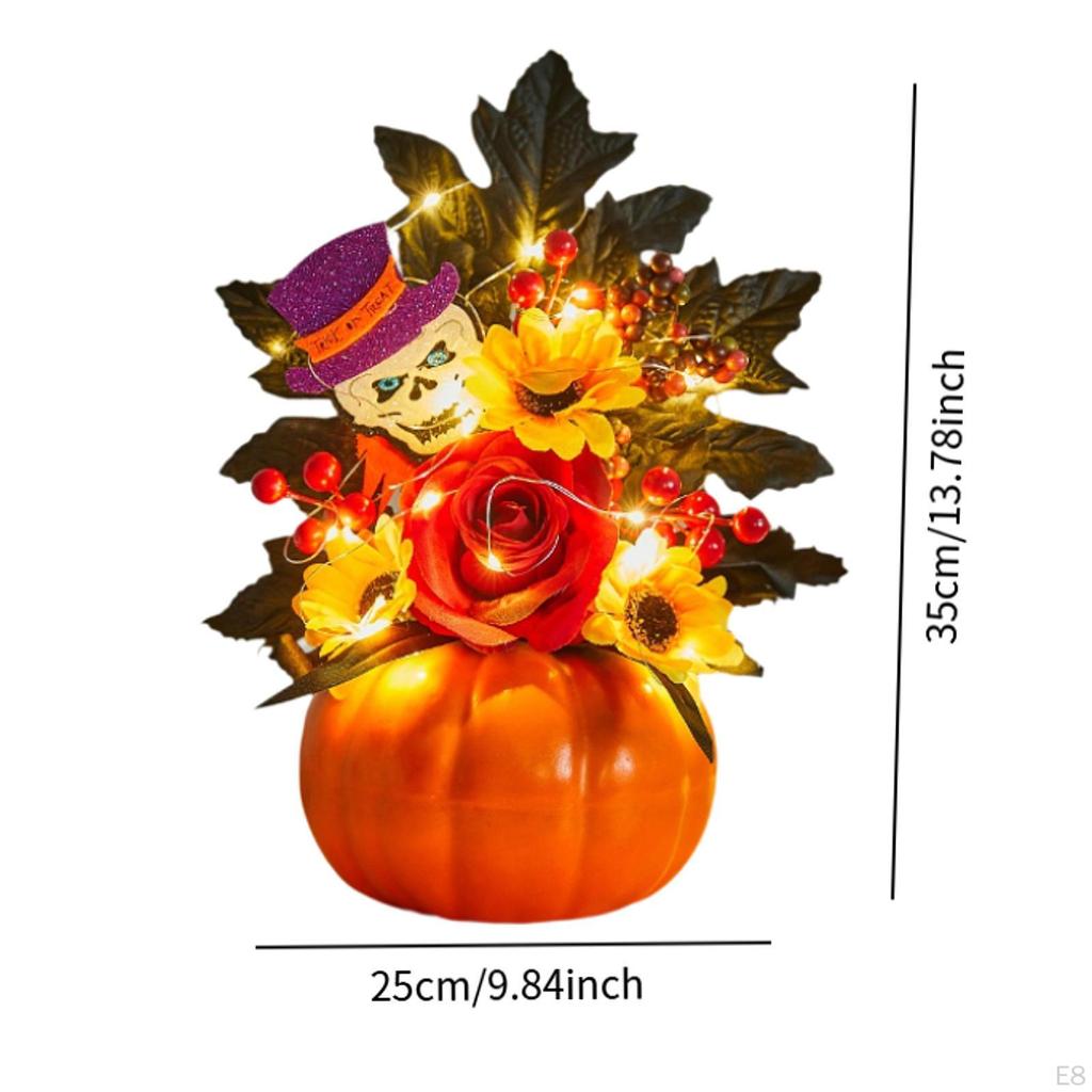 Halloween Pumpkin Artificial Ornament Fall Party Fake Pumpkins Model