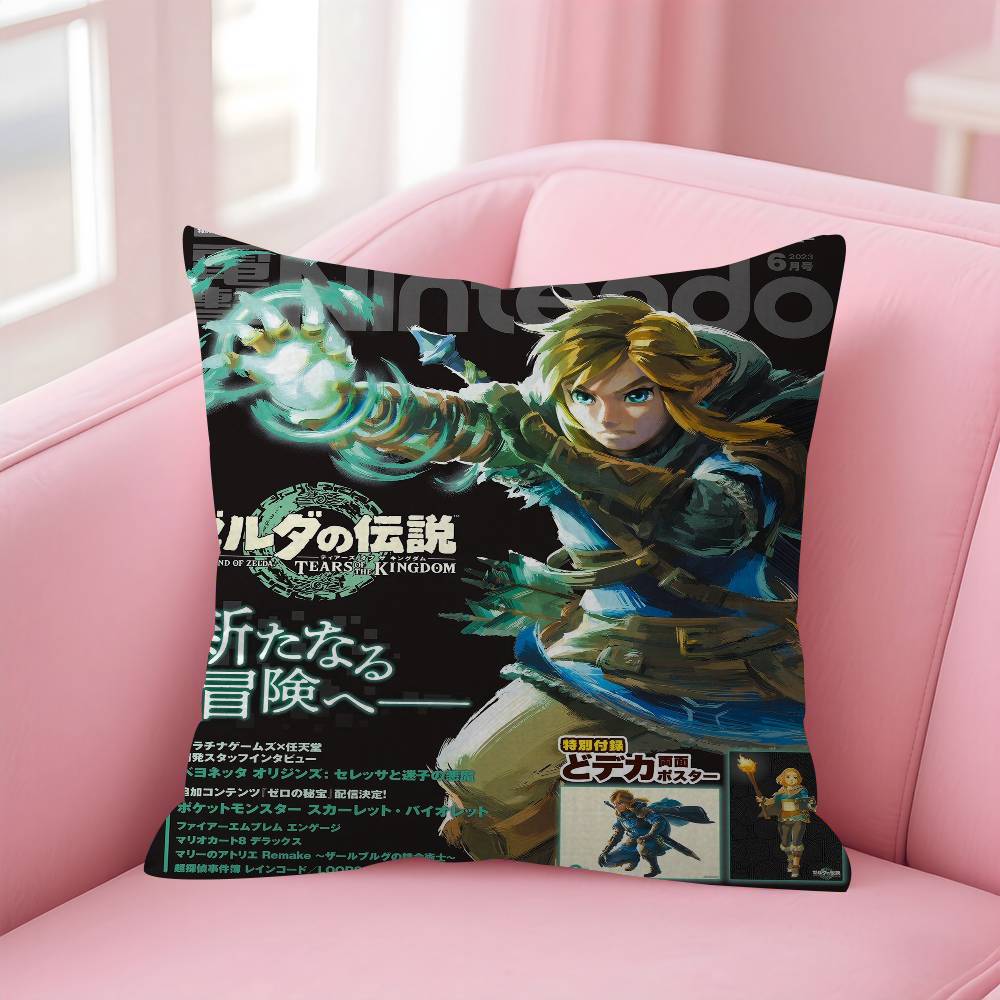 Legend Video Game Zeldas Link Pillow Gifts Home Office Furnishings Bedroom Sofa Car Cushion Cover Case 45x45cm