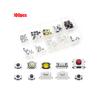 100pcs Tactile Push Button Switch Kits 10 Models Car Remote Control Tablet Micro Momentary Keys Button Touch Microswitch