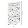 Llama Animals and Flowers Wallpaper for Living Room and Bedroom 50x1000