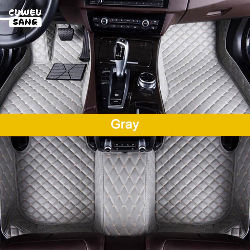 CUWEUSANG Custom Car Floor Mats For Lexus IS IS200 IS200C IS250 IS300 IS300h IS350 IS500 Auto Carpets Foot Coche Accessoriessor