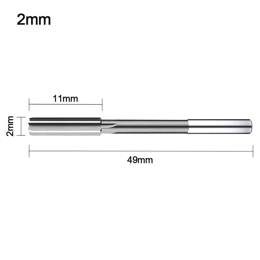 2-8mm Machine Reamers HSS Chucking Reamer Multifunctional Straight Reamer Metal