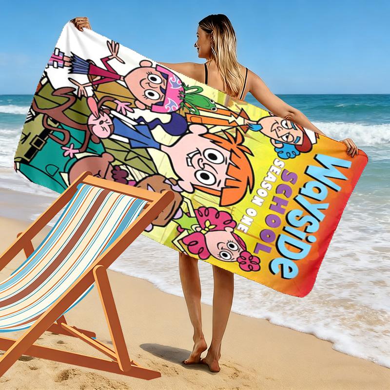 Way side 2D Flat Print Beach Towel, Large Soft Quick Dry Towel for Beach Camping Swimming.MSTJ0918412