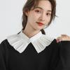 Women Cute Neck Detachable Lapel Collar Shirt Dress Shawl Decorative Fake Collar Sweet Scarf Wrap Lady False Collar