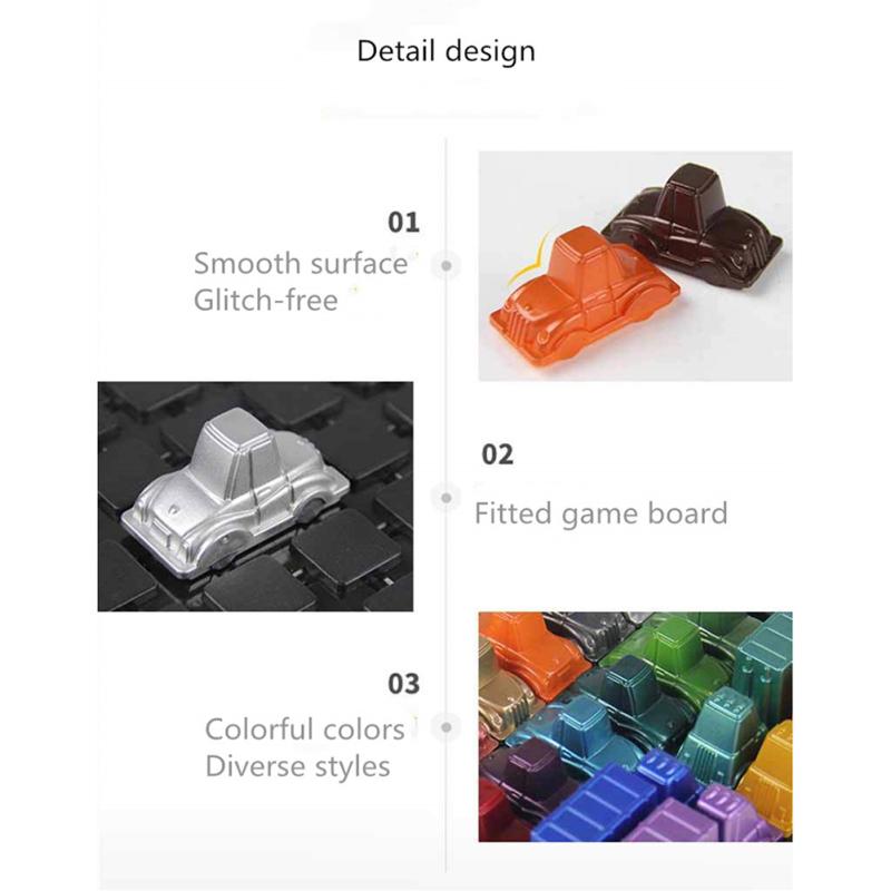 Логическая игра «Час пик», пробка, детский автомобильный набор, настольная игра «Логическое мышление и рассуждения».